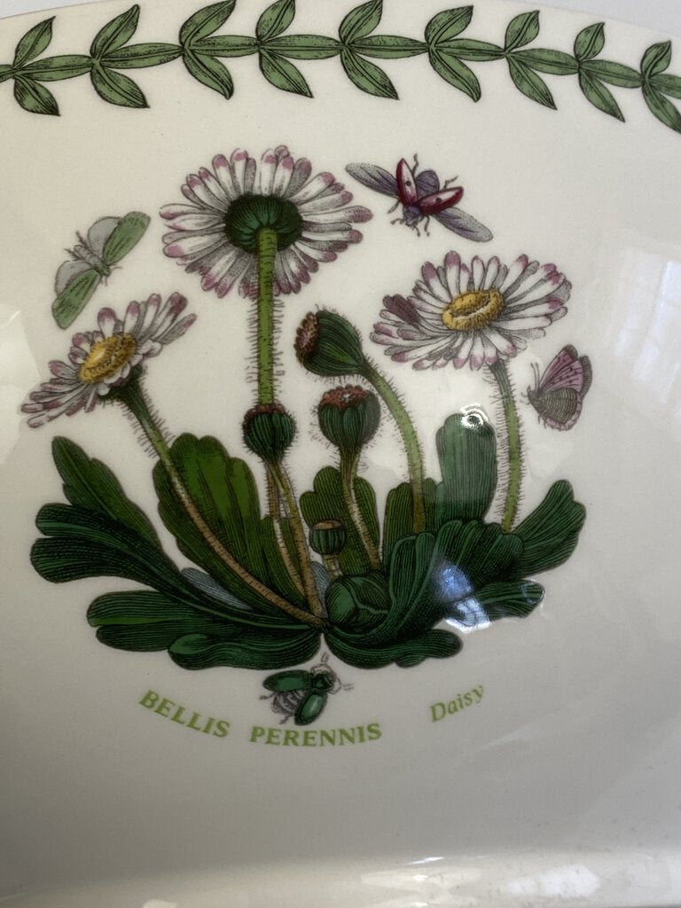 Portmeirion Botanic Garden Large 11” Serving Bowl Rhododendron made in Britain /rb