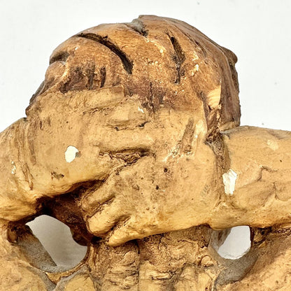 Vintage Lee Bortin Originals Chicago Clay Figurine Boy With Hands Behind Head Signed /cb