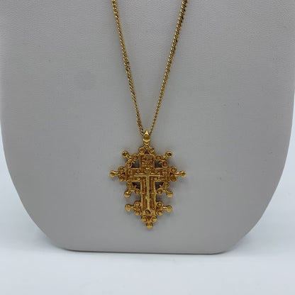 Alva Museum Replica “Lord of Glory” Cyrillic Cross Pendant /hg