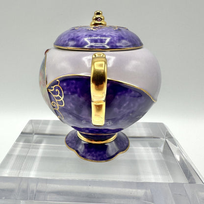 2000 Ardleigh Elliot Nature’s Jeweled Treasures Heirloom Porcelain Music Box “Ode To Joy” /cb