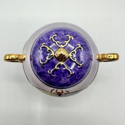 2000 Ardleigh Elliot Nature’s Jeweled Treasures Heirloom Porcelain Music Box “Ode To Joy” /cb