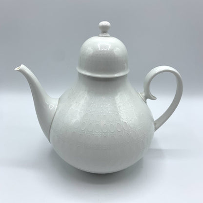 Vintage Mid-Century Bjorn Wiinblad Rosenthal “Romance White” Teapot /hg