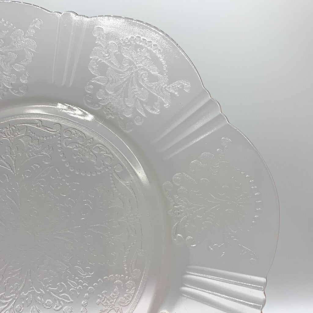 Vintage MacBeth-Evans “American Sweetheart” Salad Plates Set of 3, Depression Glass /hg