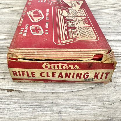 Vintage Outers Rifle Cleaning Kit No 477 Complete Unused w/Box /cb