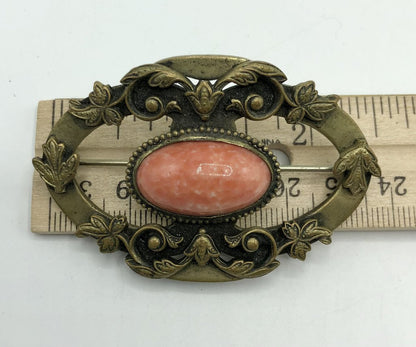 Vintage Art Nouveau Sash Pin /b