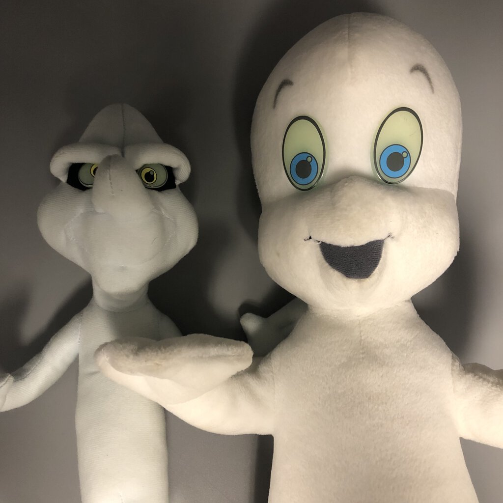 Casper selling plushie