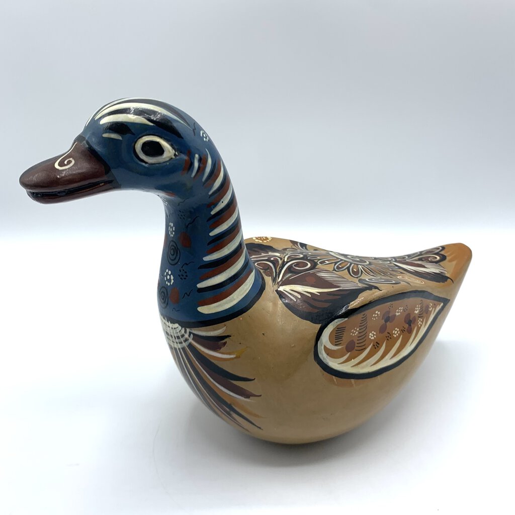 Vintage TONALA Hand-painted Duck /hgo