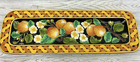 Vintage Hand-Painted “Dipinto A Mano” Console Tray/ah