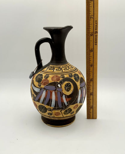 Copy Hand Painted Corinthian 628 BC Pottery Made in Greece /ah