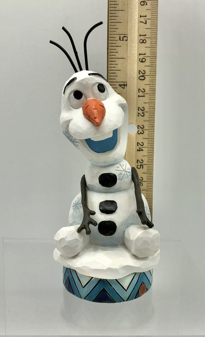 Disney Traditions Jim Shore Olaf Silly Snowman Figurine /b