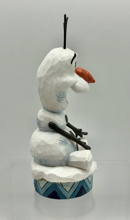 Disney Traditions Jim Shore Olaf Silly Snowman Figurine /b