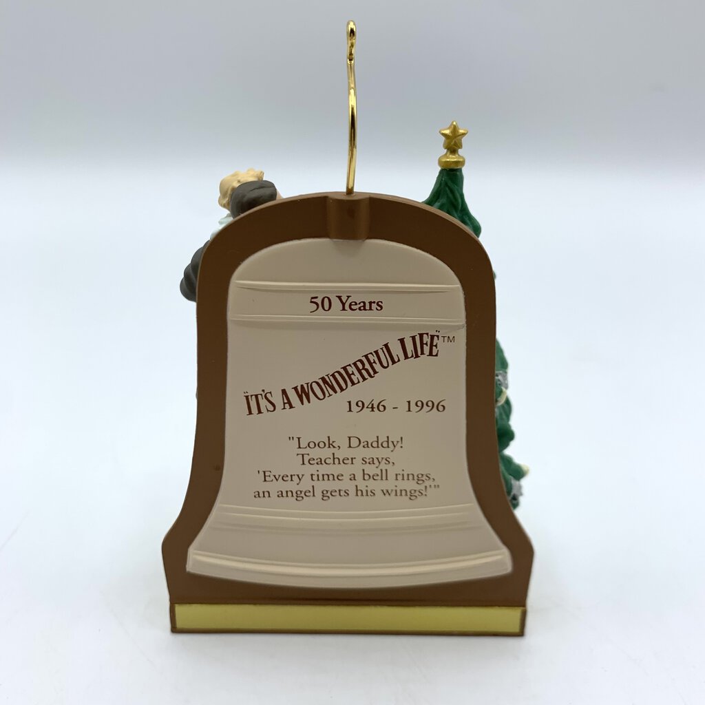 Vintage Hallmark Keepsake Ornament It’s a Wonderful Life 50th Anniversary Edition 1996 /hge