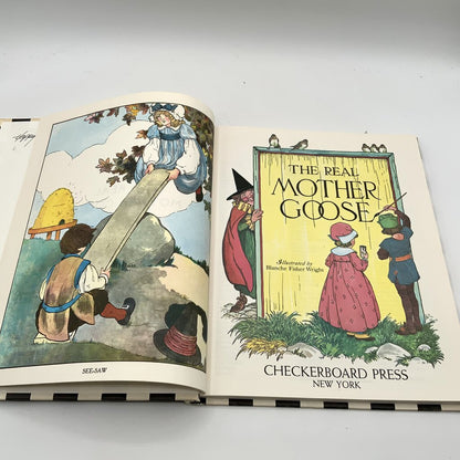 The Real Mother Goose by Blanche Fisher Wright /ah