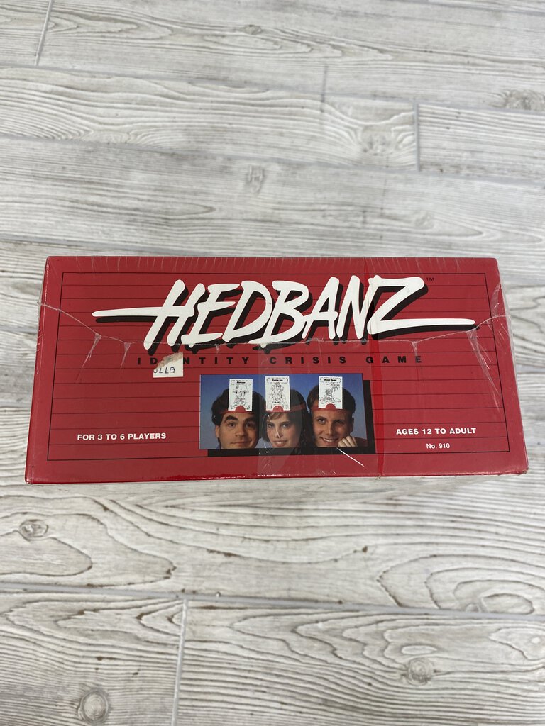 Vintage Hedbanz Identity Crisis Game 1991 New in Box /rw