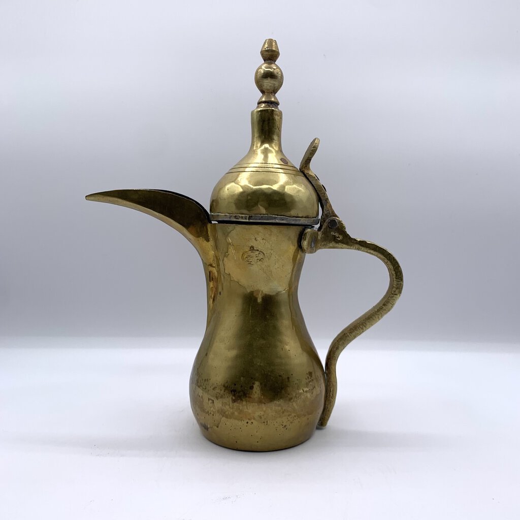 Stunning vintage arabic 2024 dallah teapot