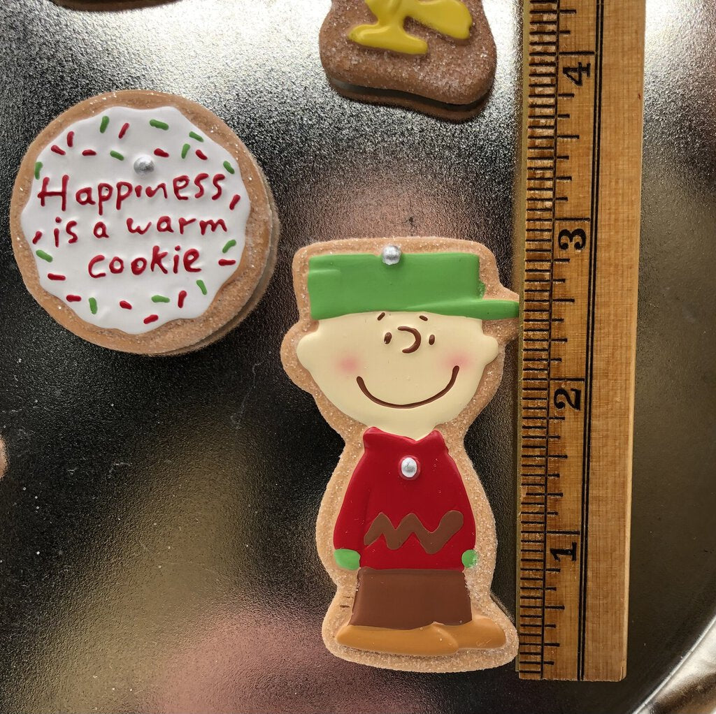 2010 Hallmark/ Peanuts Christmas Magnet Set of 6 /b