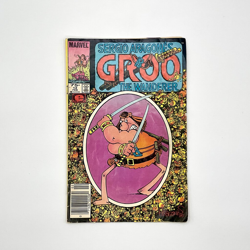 Sergio Aragon’s Groo The Wanderer #12 Comic Marvel /ah