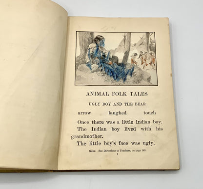 A Beacon Introductory Second Reader Animal Folk Tale by James H. Fassett /ah