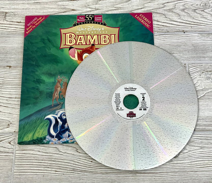 Walt Disney’s Masterpiece Bambi 55th Anniversary Limited Edition Laserdisc /ah