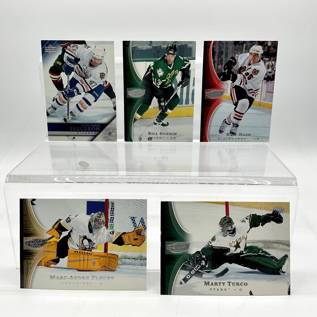 Lot of 91 2005/2006/2009 Victory, BeeHive, and Upper Deck Hockey Trading Cards /ah