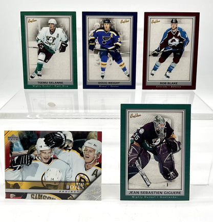 Lot of 91 2005/2006/2009 Victory, BeeHive, and Upper Deck Hockey Trading Cards /ah