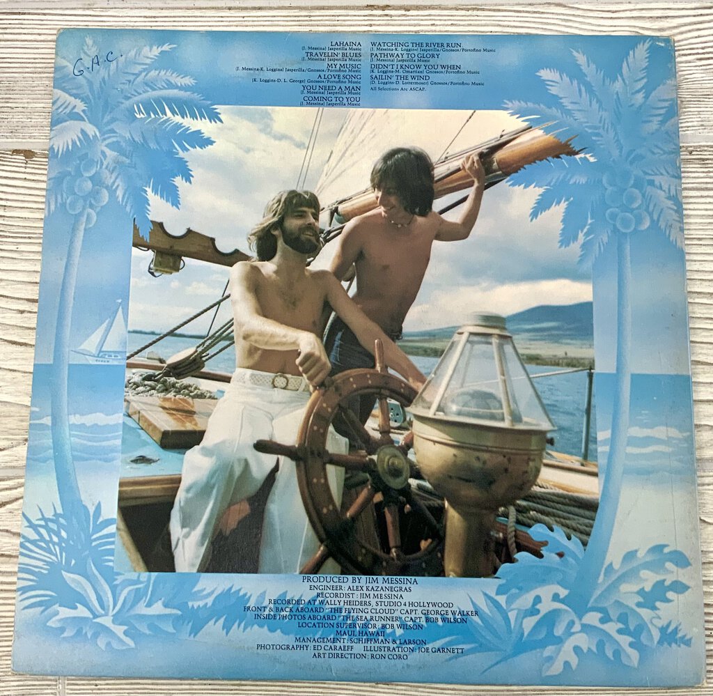 Ah/ Loggins And Messina Full Sail Columbia Records 1973 vinyl record