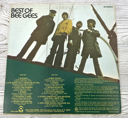 Ah/ Best of Bee Gees ATCO Records 1969 Vinyl Record