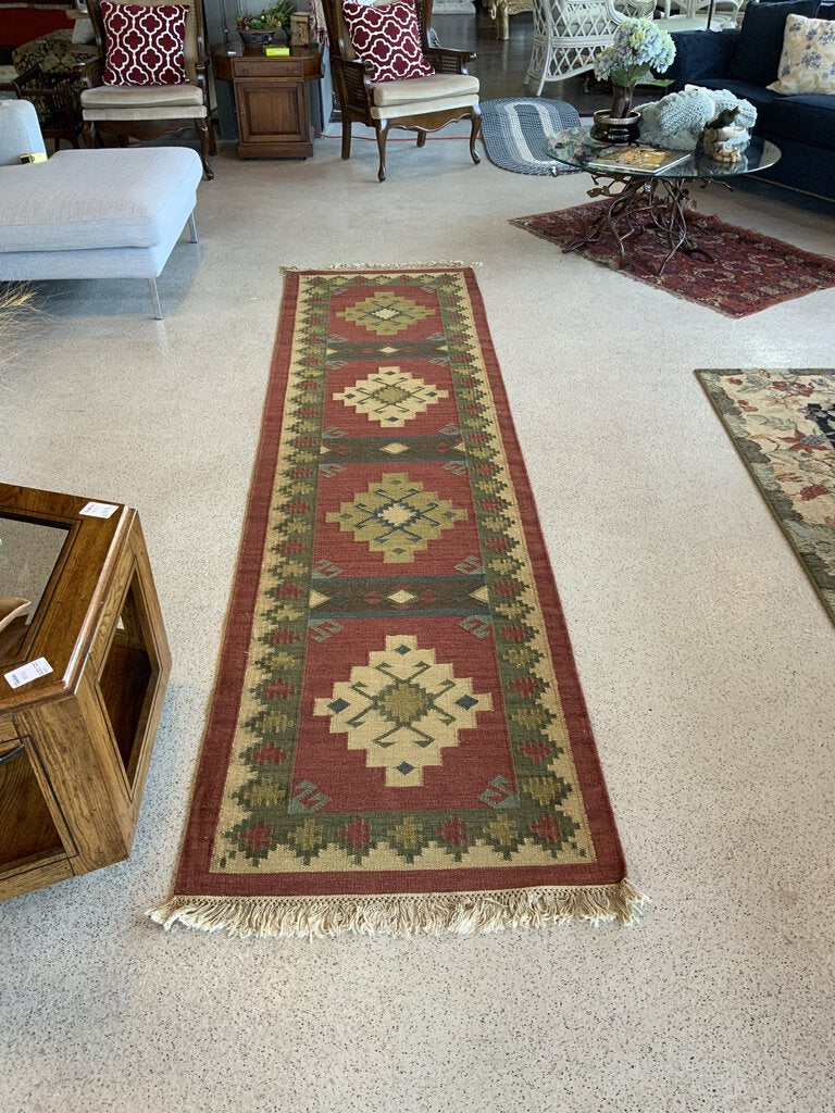 Afgan Kilm Hallway Runner Rug