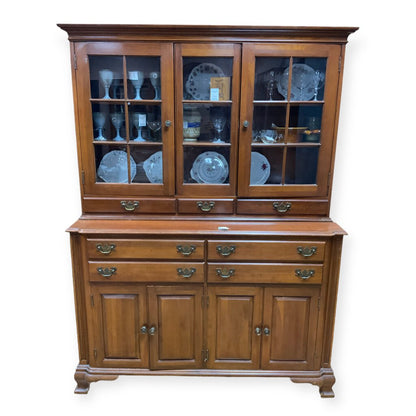 Willett Elswick Solid Cherry China Hutch