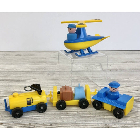 1972 Fisher Price Airport Accessories /b